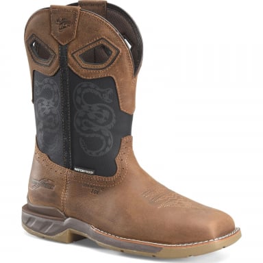 Phantom Rider Mens 11" Serpentine Roper Composite Toe Boot PH5007