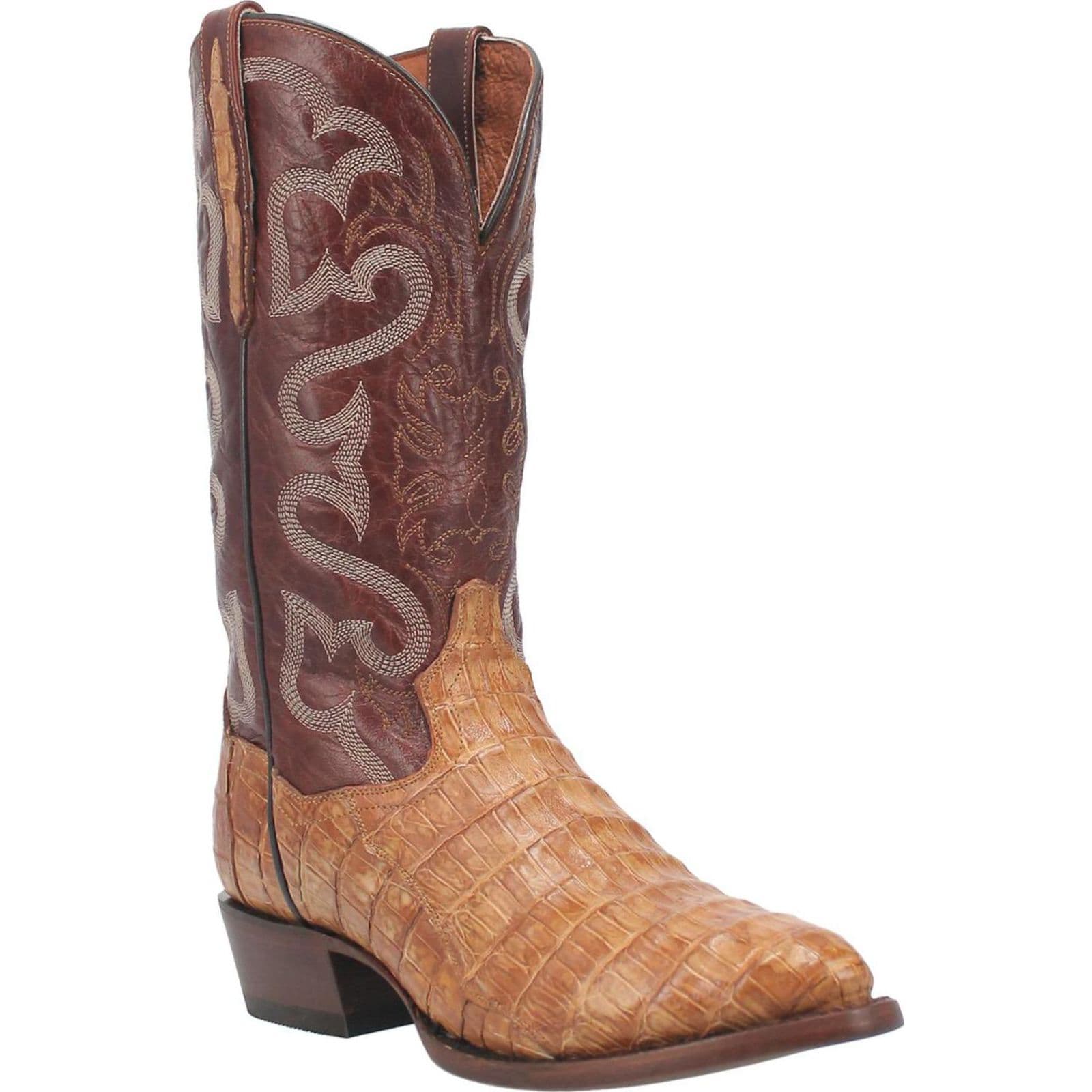 Shop Dan Post Mens Primetime Caiman Boot Tan Brown DP3096 Save 20 Free Shipping BootAmerica