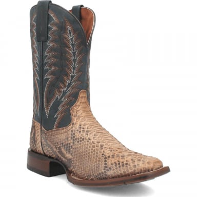 Dan Post Mens Templeton Python Boot Beige DP4183