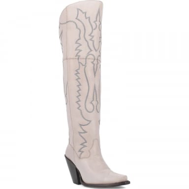 Dan Post Womens Loverly Leather Boot White DP4377