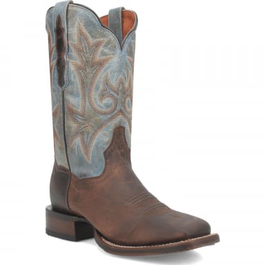 Dan Post Womens Kelsi Leather Boot Brown/Blue DP4648