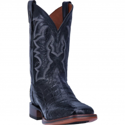 Dan Post Mens Kingsly Caiman Boot Black Cowboy Boot DP4805