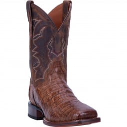 Dan Post Mens Kingsly Caiman Boot Bay Apache-Chocolate Cowboy Boot DP4807