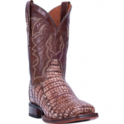 Dan Post Mens Kingsly Caiman Boot Camel-Brown Cowboy Boot DP4862