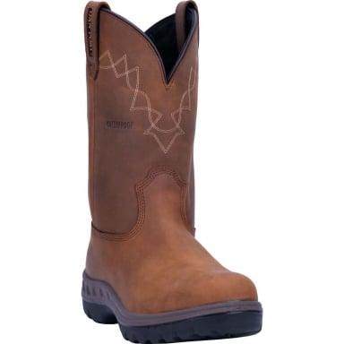 Dan Post Mens Cummins Waterproof Tan Cowboy Boot DP62504