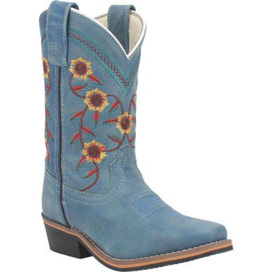 Dan Post Children Gloriosa Leather Childrens Boot Blue DPC2906