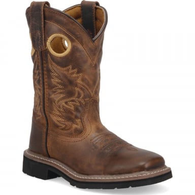 Dan Post Children Amarillo Leather Childrens Boot Brown DPC2932