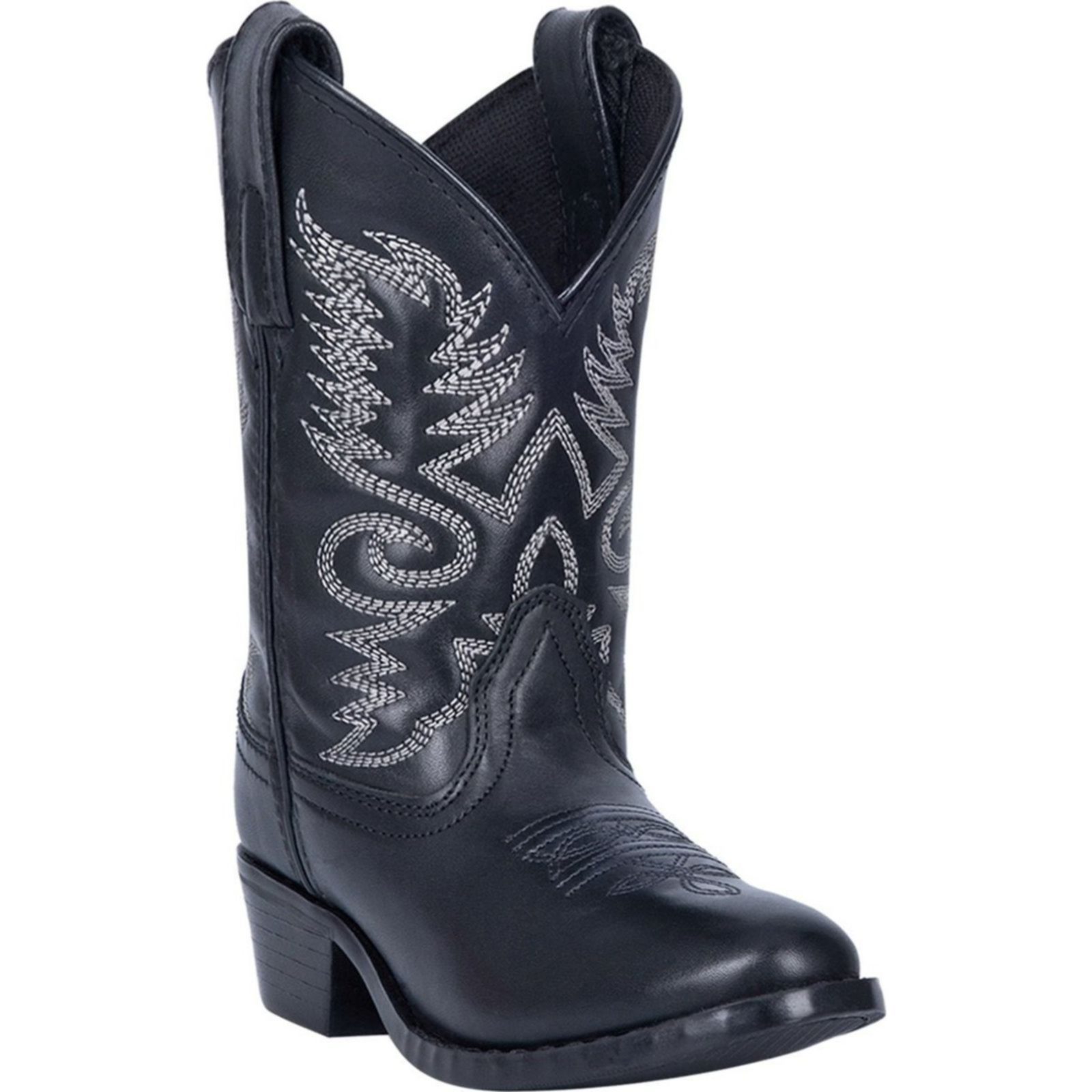 Shop Dan Post Kids Bandito Black Cowboy Boot DPC2980 | Save Now + Free ...