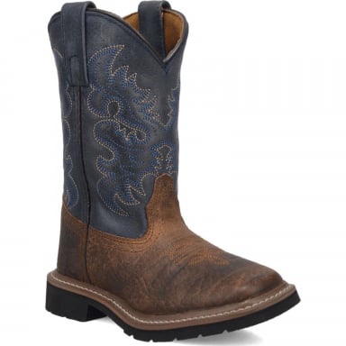 Dan Post Youth Brantley Leather Youth Boot Rust DPC3938