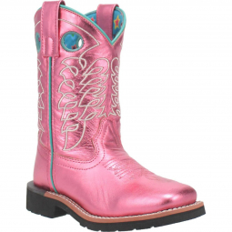 Dan Post Youth Aurora Leather Youth Boot Pink DPC3975