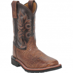 Dan Post Youth Lil' Broken Bow Leather Youth Boot Rust DPC3986