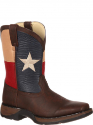 Lil Durango Kids Texas Flag Western Boot BT246