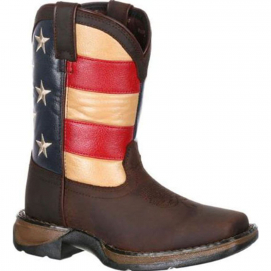 Lil Rebel by Durango Little Kids Flag Western Boot DBT0159