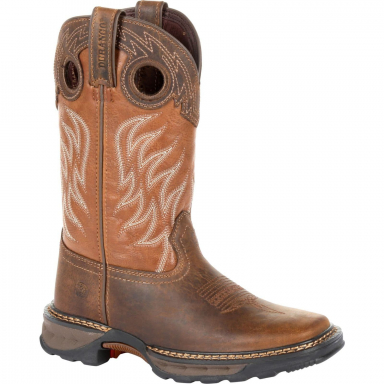 Lil Durango Maverick XP Little Kids Brown Western Work Boot  DBT0216C