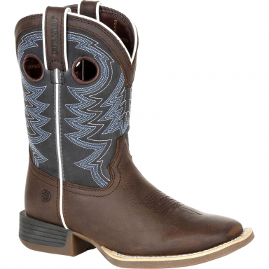 Durango Lil Rebel Pro Little Kids Blue Western Boot  DBT0218C