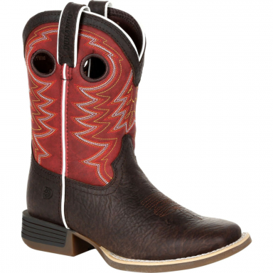 Durango Lil Rebel Pro Little Kids Red Western Boot  DBT0220C