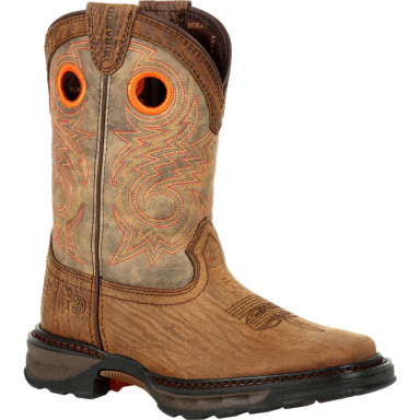 Lil Durango Maverick XP Kids Bay Brown Steel Cut Oat Boot DURDBT0227C