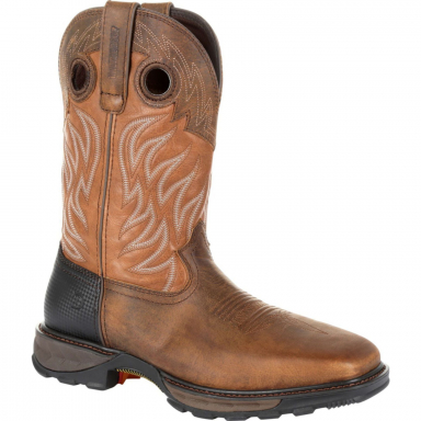 Durango Mens Maverick XP Steel Toe Waterproof Western Work Boot  DDB0215