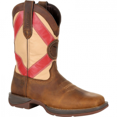 Rebel by Durango Mens Florida State Flag Western Boot  DDB0233