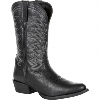 Durango Mens Rebel Frontier Black Western R Toe Boot  DDB0241