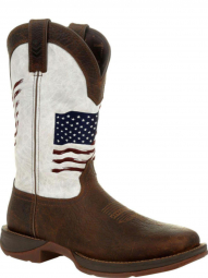 Durango Rebel Mens Bay Brown White Boot DURDDB0312