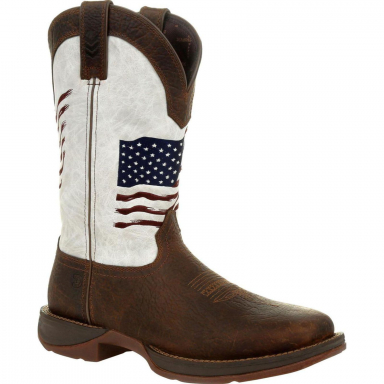 Durango Rebel Mens Bay Brown White Boot DURDDB0312