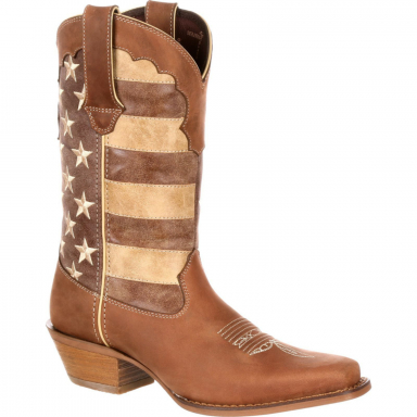 Crush by Durango Womens Distressed Flag Boot DRD0131