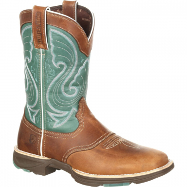 Durango UltraLite Womens Emerald Saddle Western Boot DRD0224