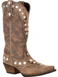 Crush by Durango Womens Floral Western Boot  DRD0362