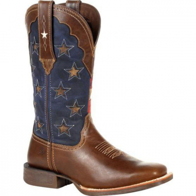 Durango Lady Rebel Pro Womens Vintage Flag Western Boot DRD0393