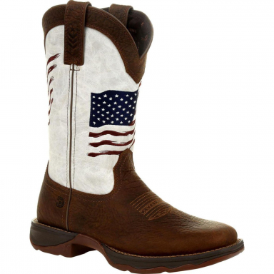 Durango Lady Rebel Womens Bay Brown White Boot DURDRD0394