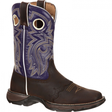 Durango Womens Lady Rebel Womens Twilight n Lace Saddle Western Boot RD3576