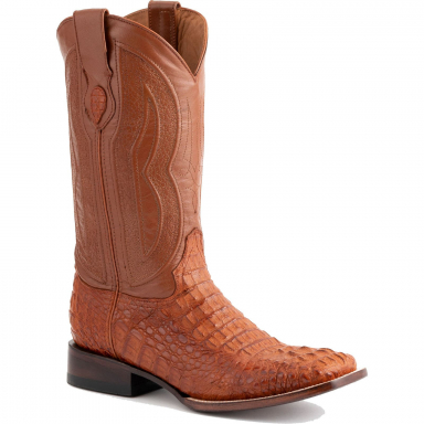 Ferrini Mens Caiman Body Cognac Boot 10493-02