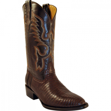 Ferrini Mens Teju Lizard Chocolate Boot 11111-09