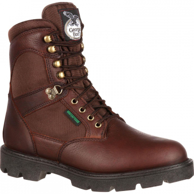 Georgia Boot Mens Homeland Steel Toe Waterproof Work Boot G107