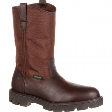 Georgia Boot Mens Homeland Waterproof Wellington Work Boot G113