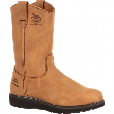 Georgia Boot Mens Farm and Ranch Wellington Work Boot G4432