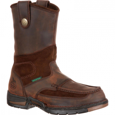 Georgia Boot Mens Athens Steel Toe Waterproof Wellington G4603