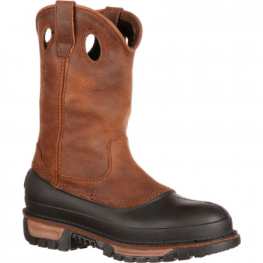 Georgia Boot Mens Muddog Steel Toe Waterproof Wellington G5594