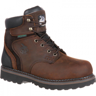 Georgia Boot Mens Brookville Steel Toe Waterproof Work Boot G7334