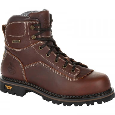 Georgia Boot AMP LT Logger Low Heel Waterproof Work Boot GB00270