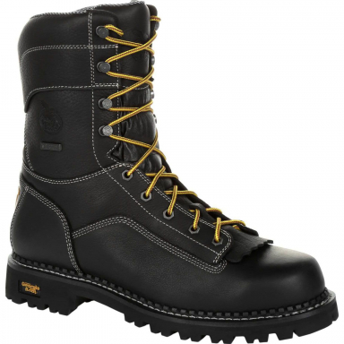 Georgia Boot AMP LT Logger Composite Toe Waterproof Work Boot GB00272