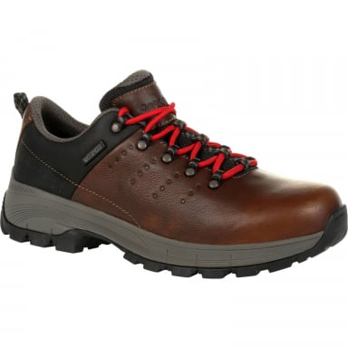 Georgia Boot Mens Eagle Trail Brown Black Work Shoe GB00398