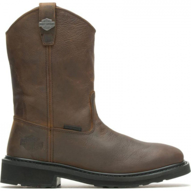 Harley Davidson Mens Altman Brown Biker Boot D93562