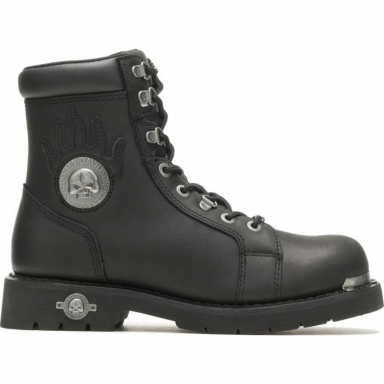 Harley Davidson Mens Diversion Black Biker Boot D94169