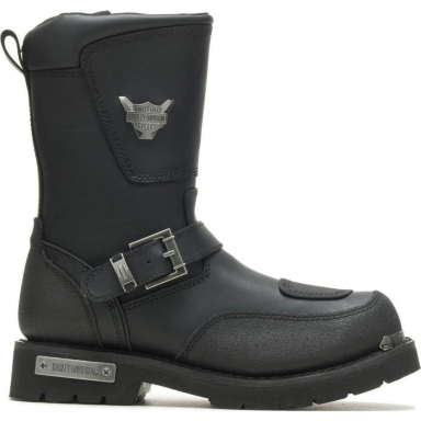 Harley Davidson Mens Shift Black Biker Boot D95115