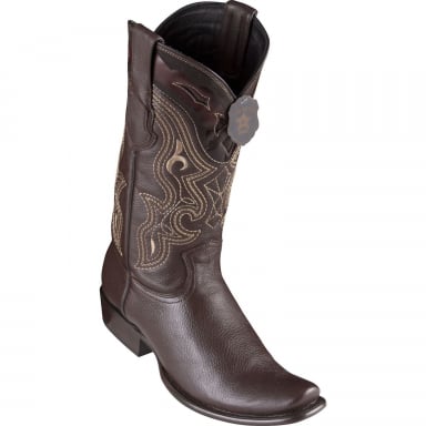 King Exotic Mens Dubai Boot Elk Brown Cowboy Boot 4795107