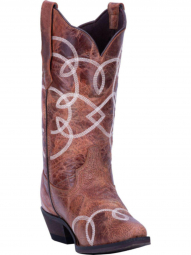 Laredo Womens Happy Hour 12" Rust Snip Toe Boot 52302