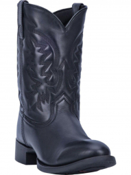 Laredo Mens Crawford 10" Black Roper Toe Boot 67900