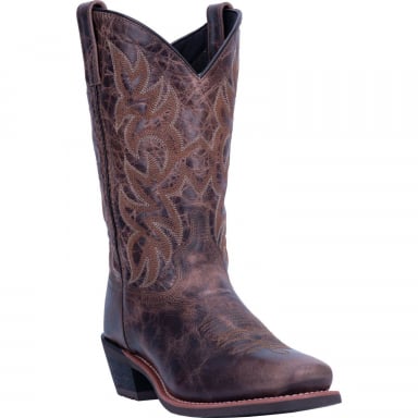 Laredo Mens Breakout 11" Brown Cowboy Square Toe Boot 68322